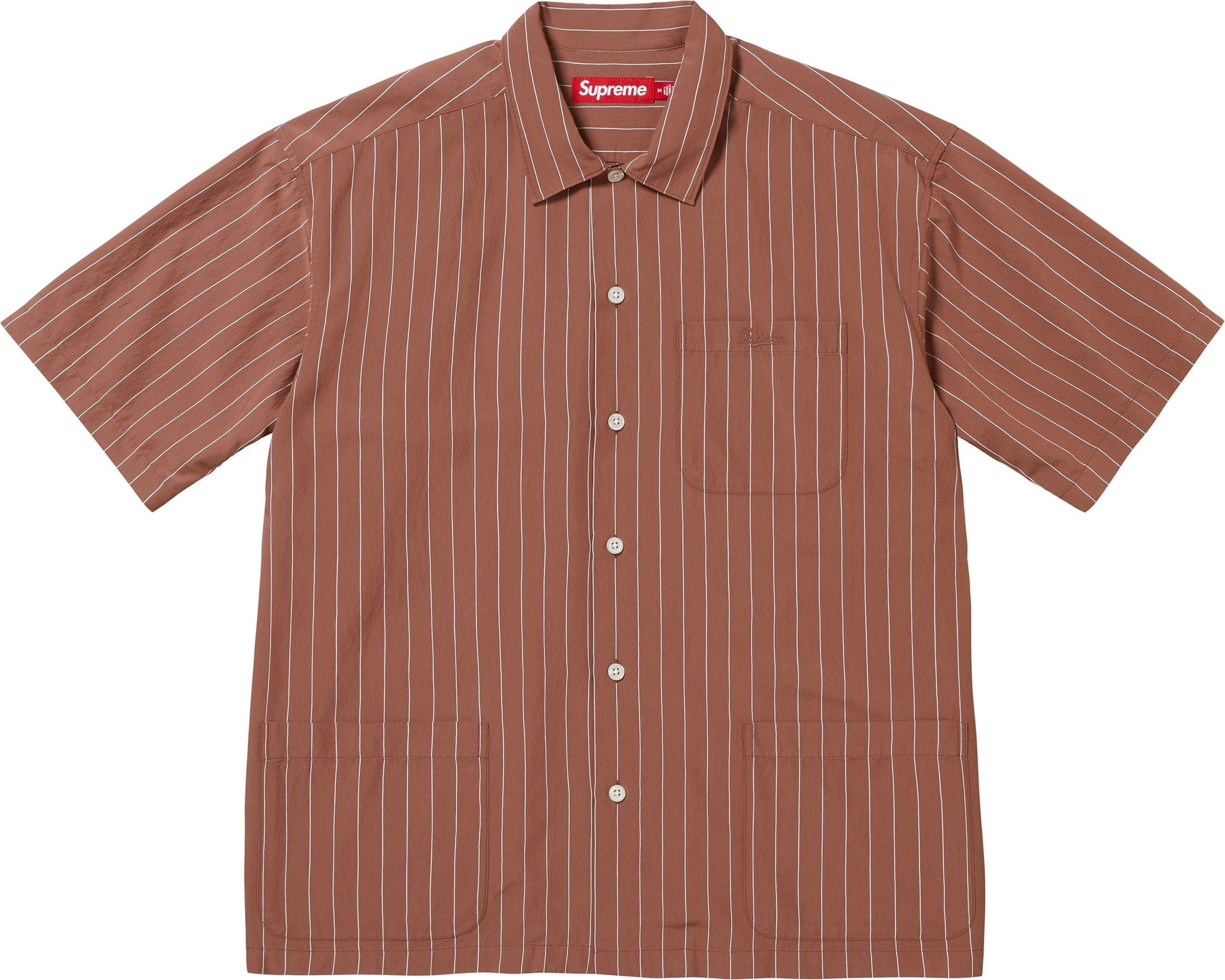 Stripe S/S Pajama Shirt view 2